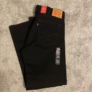 NWT Levi’s 505 Regular Black Jeans